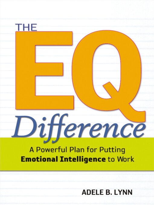 Title details for The EQ Difference by Adele Lynn - Available